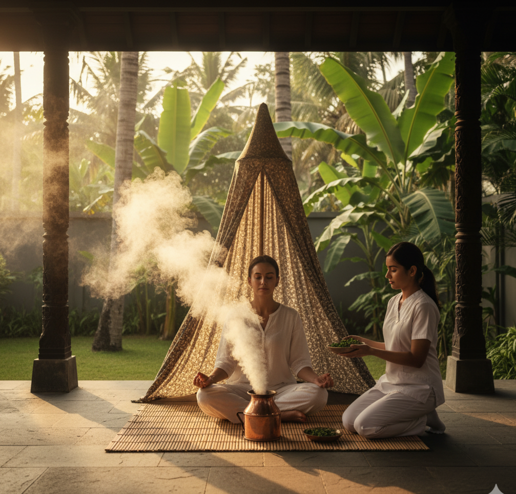 Herbal Steam Bath
